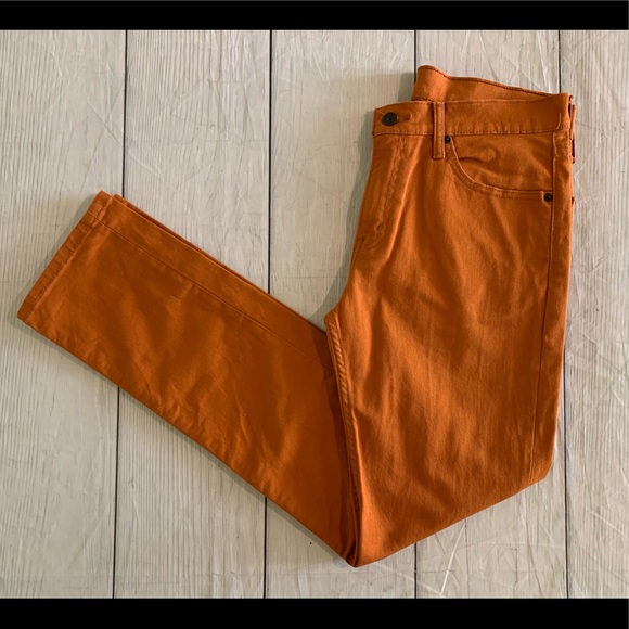 Levi’s Men’s Size 33x32 Rust Color 511 Jeans - Picture 6 of 10